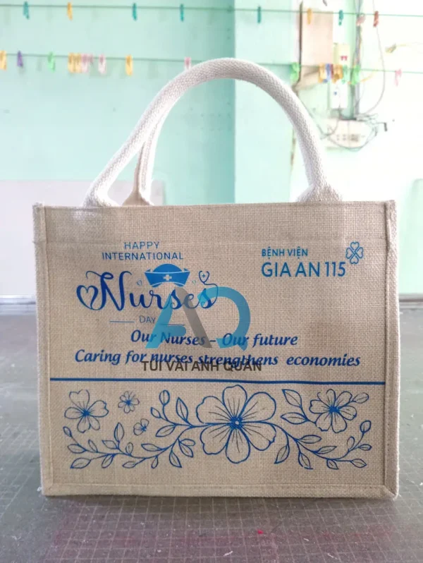 May túi vải đay Linen theo yêu cầu tại xưởng