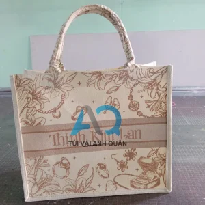 Túi đay Linen tự nhiên, nhẹ và bền đẹp