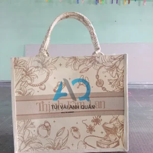 Túi vải đay Linen cao cấp, thân thiện môi trường