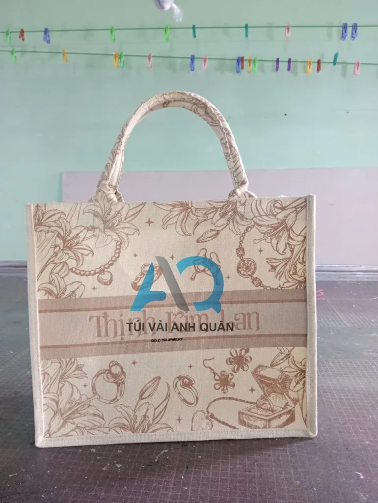 Túi vải đay Linen cao cấp, thân thiện môi trường