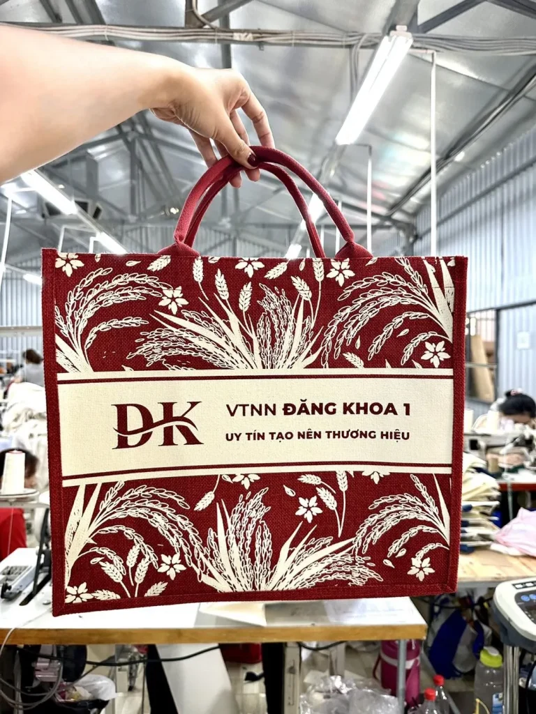 May túi vải đay Marketing