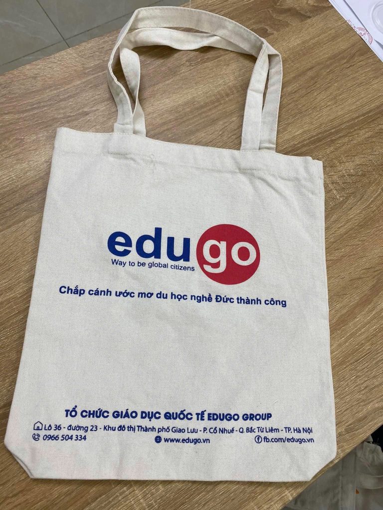 Túi canvas in logo giá rẻ – quảng bá thương hiệu hiệu quả