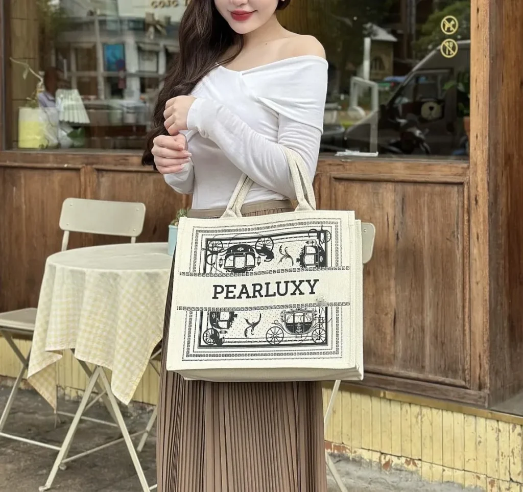 Xưởng sản xuất túi vải đay CÔNG TY PEARLUXY